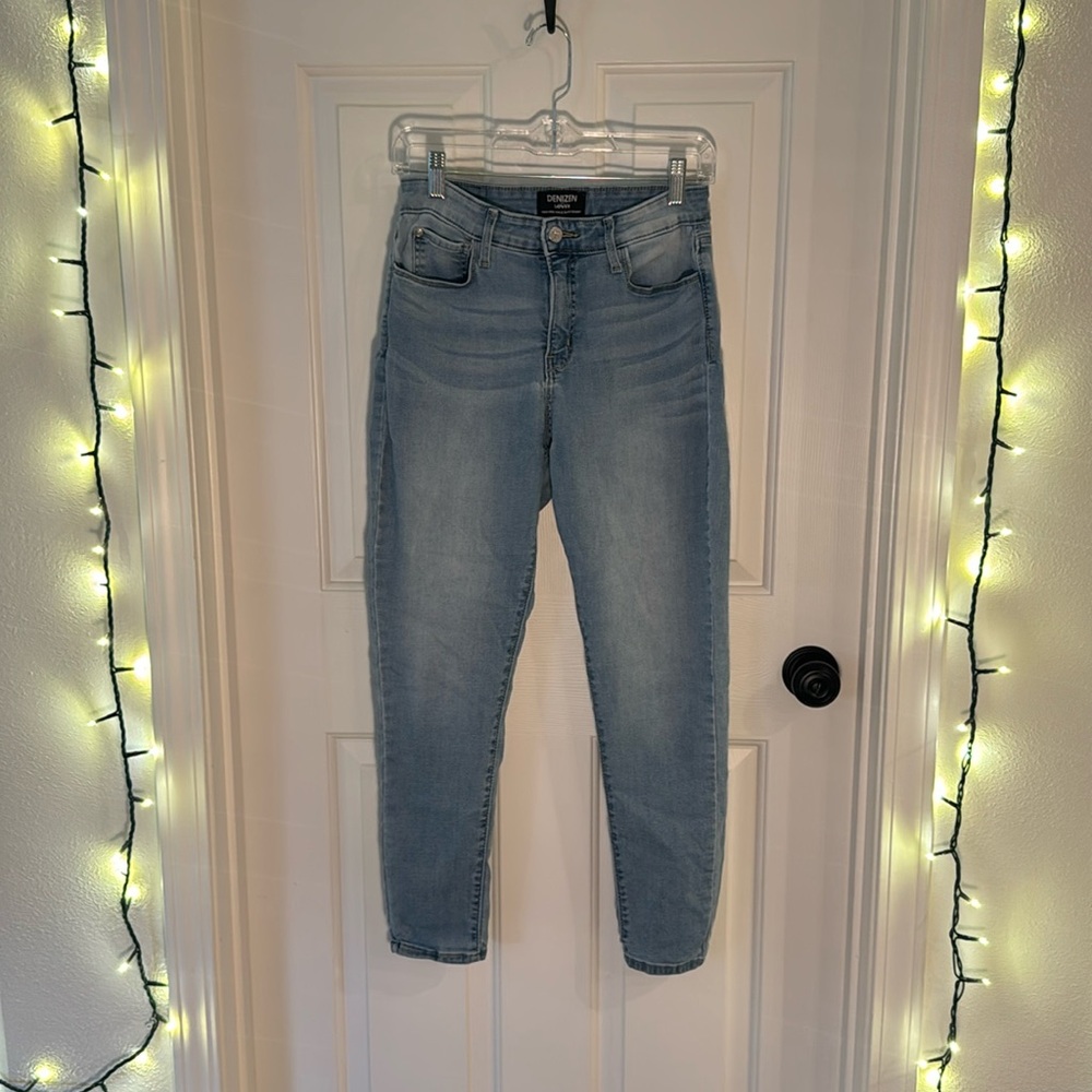 High-Waisted Skinny Jeans